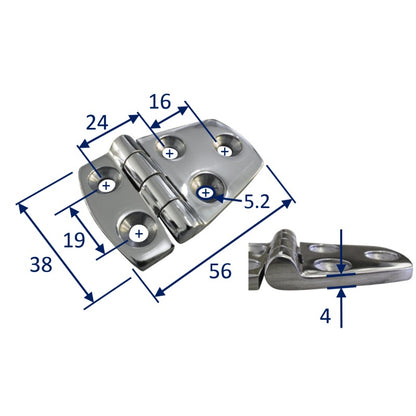 stainless steel hinge