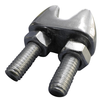 stainless steel wire rope clamp