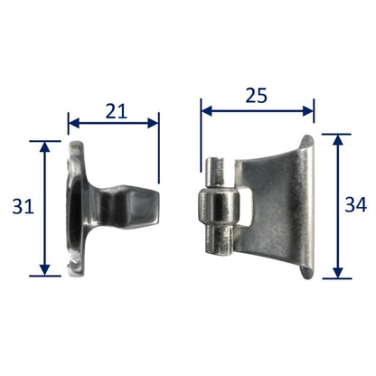 stainless steel door holder