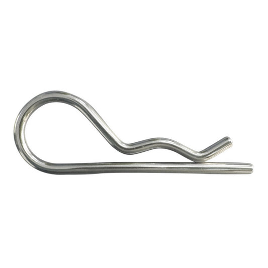 316 Stainless Steel R-Clips (Spring Cotter Pins), Metric Sizes Marine Grade, Quick Removal