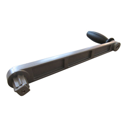 Sailing Winch Handle, Cast Aluminium Construction, Locking Lever