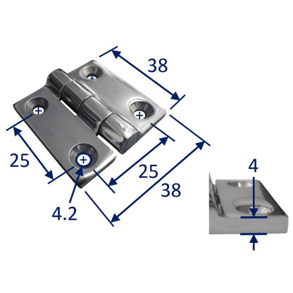 stainless steel hinge