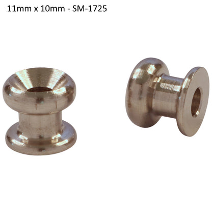 Canopy Tie Down Point, Norwegian Knob, Available in 3 Sizes, 316 Stainless Steel