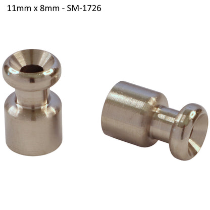 Canopy Tie Down Point, Norwegian Knob, Available in 3 Sizes, 316 Stainless Steel