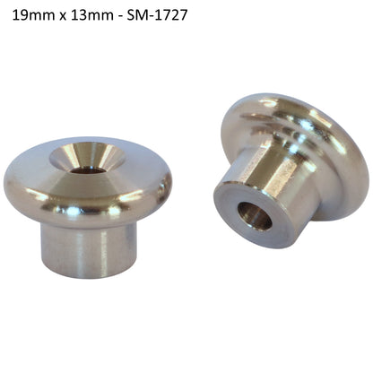 Canopy Tie Down Point, Norwegian Knob, Available in 3 Sizes, 316 Stainless Steel