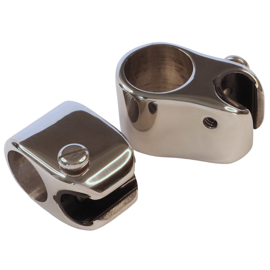 Top Slide For Ball Joint Stainless Steel, Fits Onto 22mm or 25mm Stainless Steel Tube