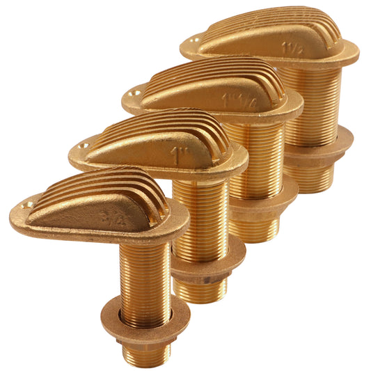 Brass Grated Water Intake Fitting With Matching Washer & Nut – BSP Thread