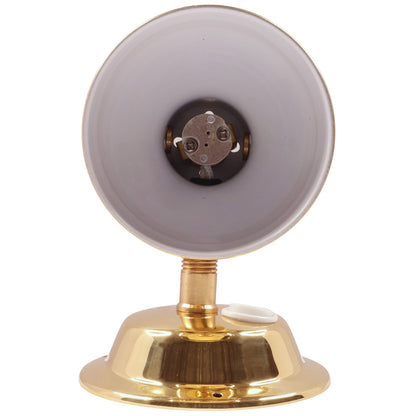 LED Surface Mounted Brass Lacquered Brass Interior Reading Light