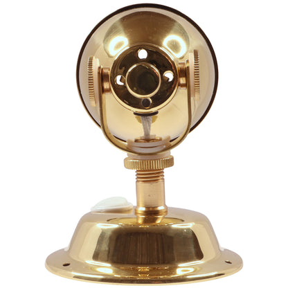 LED Surface Mounted Brass Lacquered Brass Interior Reading Light