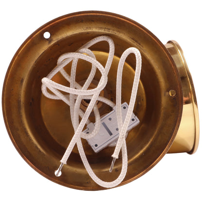 LED Surface Mounted Brass Lacquered Brass Interior Reading Light