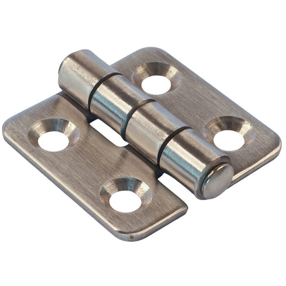 Stainless Steel Butt Hinge – 316 Grade Stainless Door Hinge With Brushed Finish 38x38mm