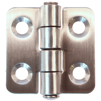 Stainless Steel Butt Hinge – 316 Grade Stainless Door Hinge With Brushed Finish 38x38mm