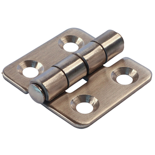 Stainless Steel Butt Hinge – 316 Grade Stainless Door Hinge With Brushed Finish 38x38mm