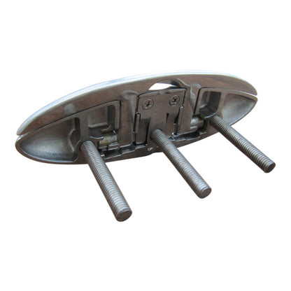 Folding Boat Deck Cleat, Stainless Steel