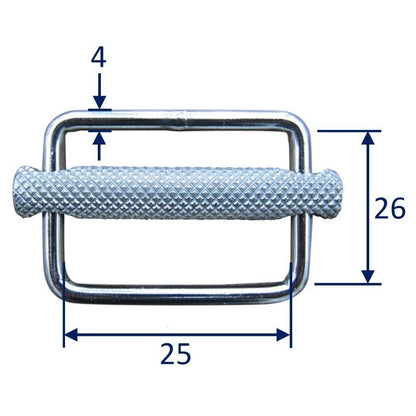 Stainless Steel Strap Buckle / Strap Slide, in 304 Stainless Steel