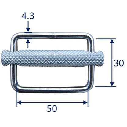 Stainless Steel Strap Buckle / Strap Slide, in 304 Stainless Steel