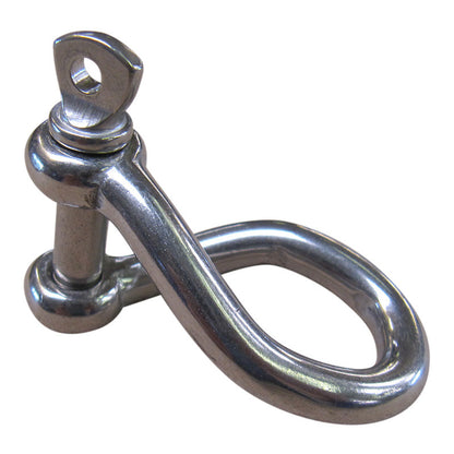 stainless steel twisted shackle