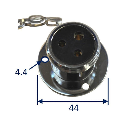 Boat Waterproof Electrical Connector, 5A 2-Pole & 3-Pole