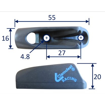 Fairlead Jam Cleat (CL211MK2AN)