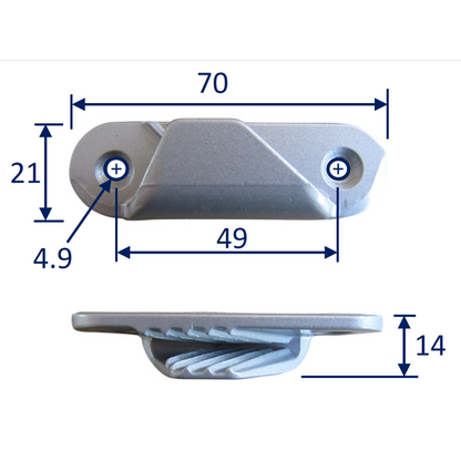 Clamcleat (CL259) Fine Line Port