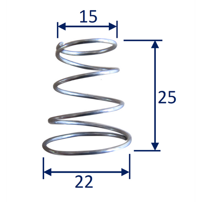 Block Support Springs (pair)