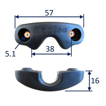 Cam Cleat Fairlead (HT91054)