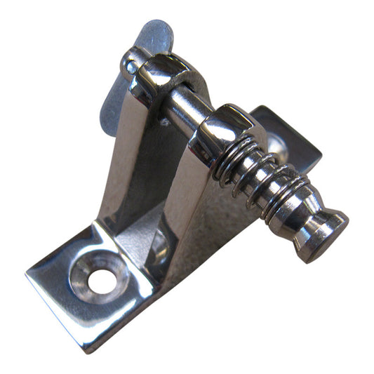 Deck Hinge With Removable Pin For Spray Hoods & Canopies