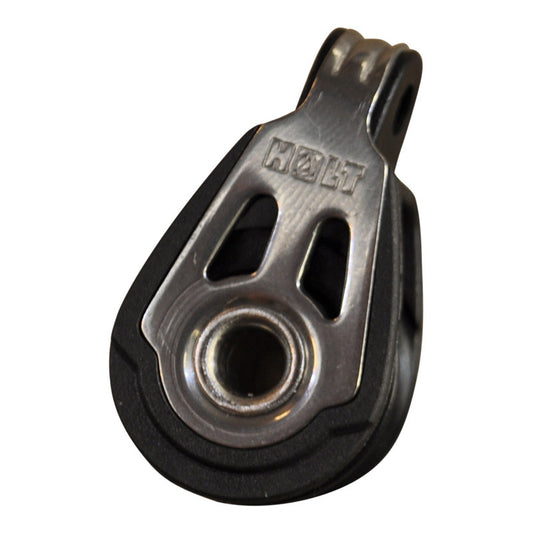 Dynamic 20mm Pulley Block, multi-function with rubber grommet mounting.  Line size 2.5 to 6mm