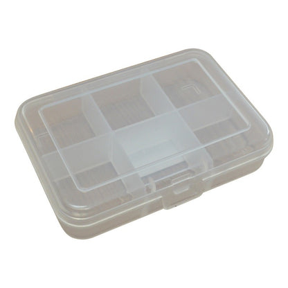 Plastic Kit Box, 90x65x21mm External Size, 6 Compartment