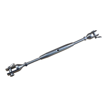 Stainless Steel Turnbuckle / Rigging Screw - 316 Grade Stainless Steel With Machined Fork Ends