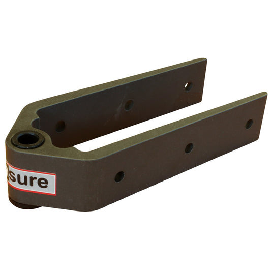 Rudder Bottom Gudgeon Mounting With 3 Attachment Holes, 38mm Grip, Including Replaceable Carbon Bush