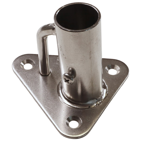 Stanchion Mounting Bracket For 25mm Stanchion Posts Mounting To Deck