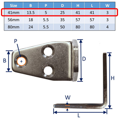 Triangular Corner Brace, Angle Bracket, Connecting Bracket In 304 Stainless