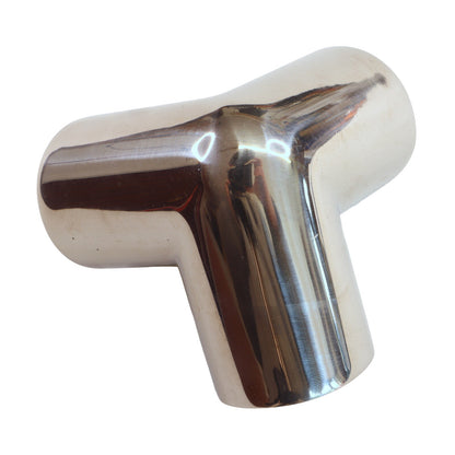 Stainless Steel Tubular 90-Degree Corner Fitting, For Joining Stainless Steel Tubing