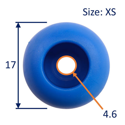 Plastic Sail Tie Balls / To Combine With Shock-Cord / Elastic Cord To Make Elasticated Sail Ties