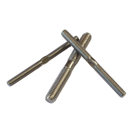 Stainless Steel Metric Stud, With Left-Hand & Right-Hand Thread, Made From 316-Grade Stainless Steel