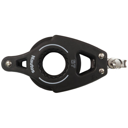 Nautos Organic 57 Single Swivel Sailing Pulley Block With Becket & Ball Race