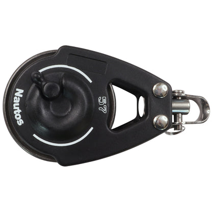 Nautos Organic 57 Single Swivel Sailing Pulley Block With Ratchet & Ball Race