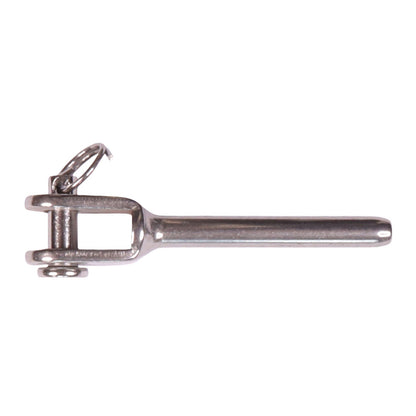 Swage Terminal For Stainless Steel Wire Rope, Fork End With Clevis Pin, Marine Wire Rope Assemblies, 316 Stainless