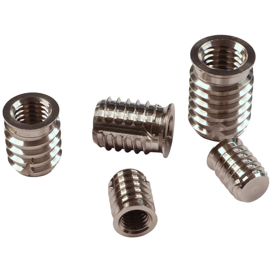 Self-Tapping Blind Threaded Inserts In 316 Stainless Steel For Marine Use