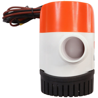 SEAFLO 800 GPH Electric Timer Sensing Automatic Bilge Pump / 12 Volt Boat Bilge Pump / Submersible and Ignition Protected.