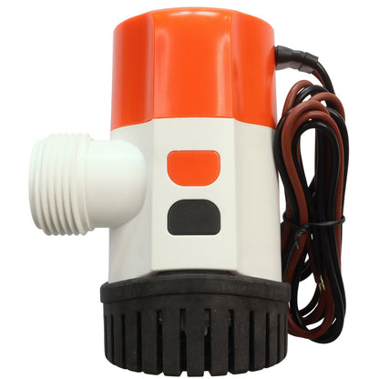 24V SEAFLO 1100 GPH Electric Bilge Pump With Modular Quick Connect and Non-Return Valve