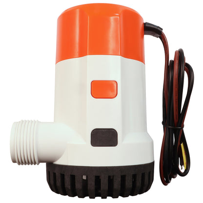 SEAFLO 1500 GPH Electric Bilge Pump / Submersible Pump / 12Volt Bilge Pump. Boat Bilge Pump With Non-Return Valve