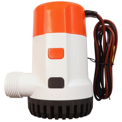 SEAFLO 1500 GPH Electric Bilge Pump / Submersible Pump / 24Volt Bilge Pump. Boat Bilge Pump With Non-Return Valve