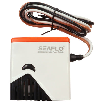 SEAFLO Electromagnetic Float Switch / 12 Volts / Works with non-automatic bilge pumps up to 25 AMPS