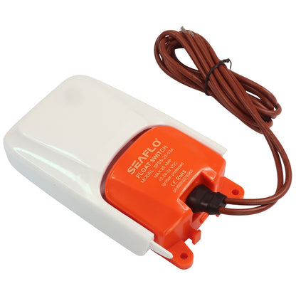 SEAFLO Bilge Pump Float Switch, 25A Rating (Mercury Free) Suitable in Fresh and Sea Water