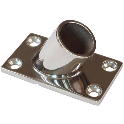 Tube Mounting Support, Flanged 316 Stainless Steel 60-Degree Tube Mounting Socket Options For 22mm Or 25mm Tube