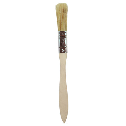 Economy Natural Bristle Brushes With Wooden Handle, Sold As Single, Available In Various Sizes