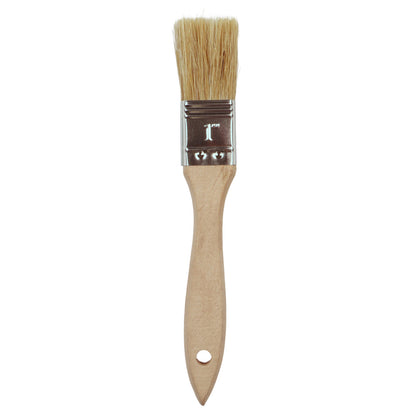 Economy Natural Bristle Brushes With Wooden Handle, Sold As Single, Available In Various Sizes