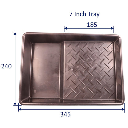 Paint Roller Trays available in two sizes, To Fit Rollers Of 4 Inch (101mm) and 7 Inch (177mm)